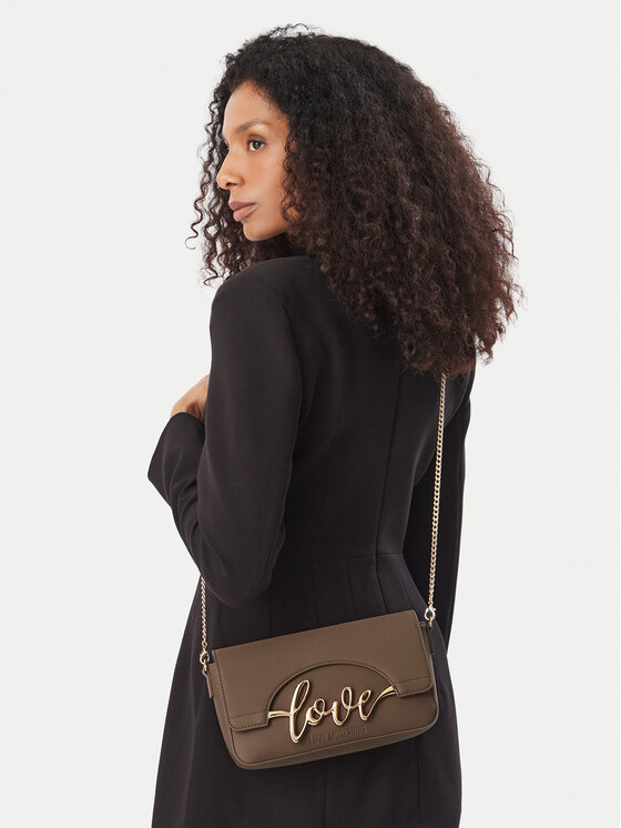 LOVE MOSCHINO Torebka JC4272PP0PKR0203 Brązowy