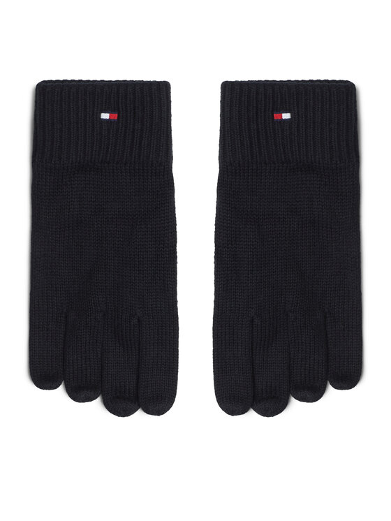 Tommy Hilfiger Rękawiczki Męskie Essentials AM0AM12845 Czarny