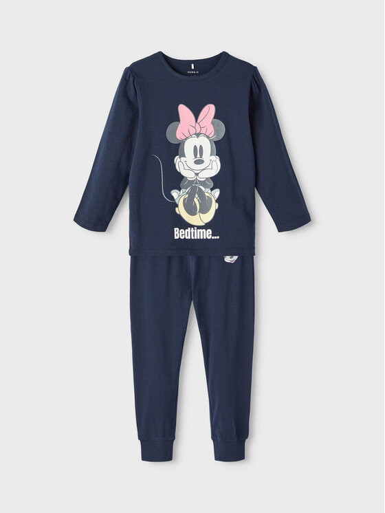 NAME IT Piżama DISNEY 13208981 Granatowy Regular Fit