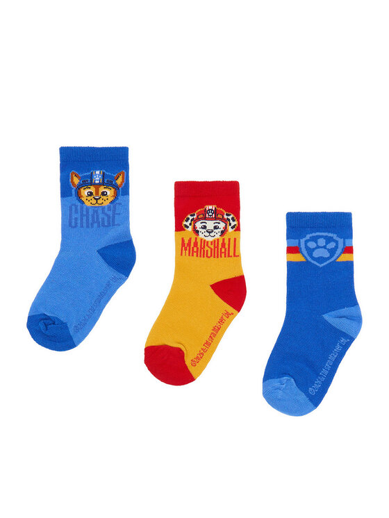 Paw Patrol Skarpety długie CEO-ACCCS-SS26-219PAW(3-PACK) Kolorowy