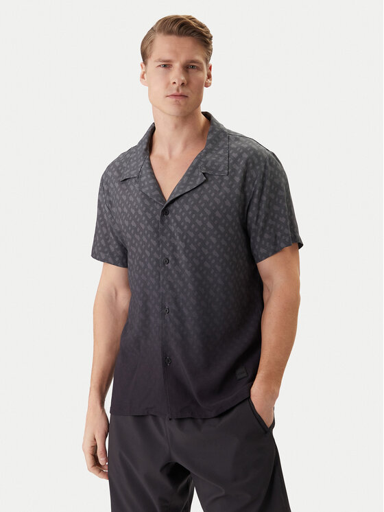 BOSS Koszula Vale 50534342 Szary Regular Fit