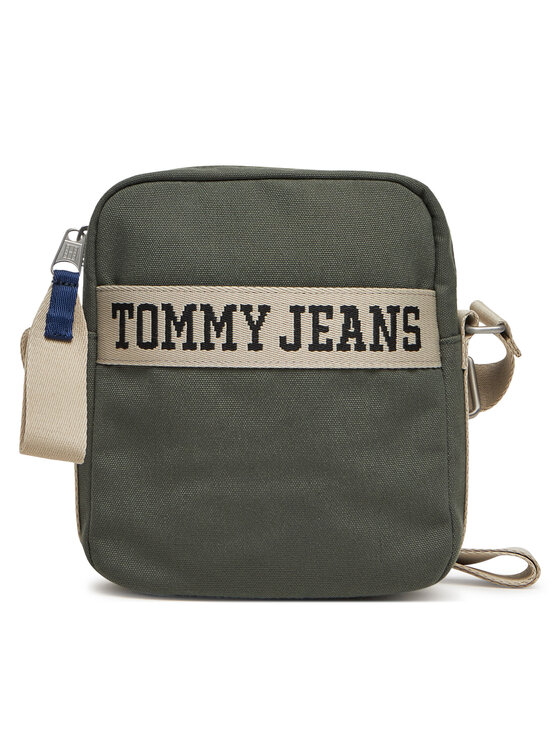 Tommy Jeans Saszetka Tjm Retro Cool Reporter AM0AM13277 Khaki