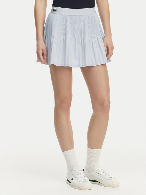 Lacoste Spódnica tenisowa JF9990 Niebieski jasny Regular Fit