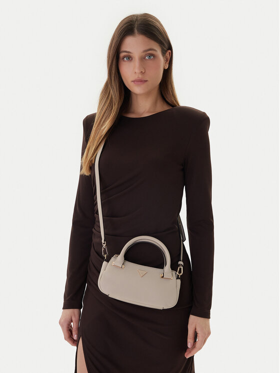Guess Torebka Evie Mini HWBG96 64760 Kremowy