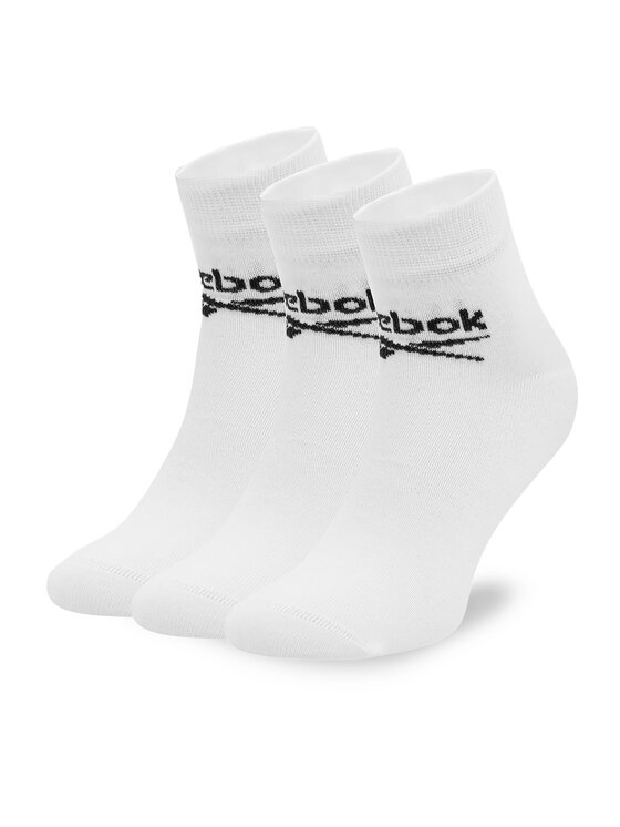 Reebok Skarpety długie R0429-SS24 (3-pack) Biały