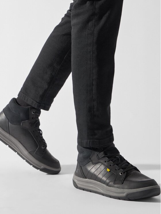 CAT Footwear Trzewiki Apa Cush Mid P725848 Czarny