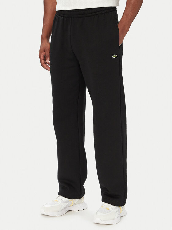 Lacoste Spodnie dresowe XH8867 Czarny Regular Fit
