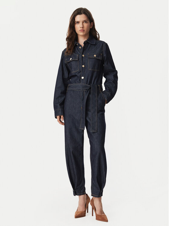 Liu Jo Kombinezon UF6194 D0268 Granatowy Regular Fit