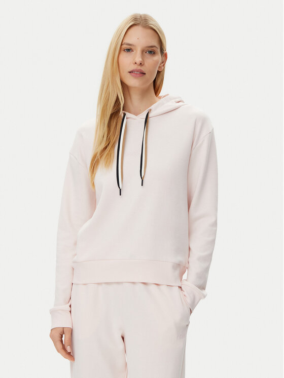 BOSS Bluza CP Stripe 50524760 Różowy Regular Fit