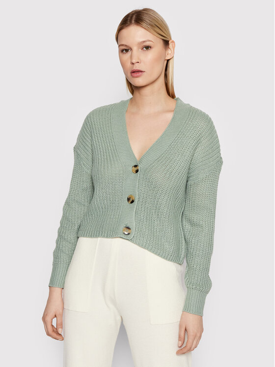 ONLY Kardigan Carol 15211521 Zielony Relaxed Fit