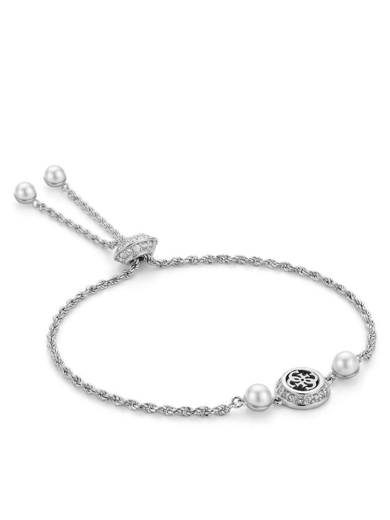 Guess Bransoletka JUBB05 520JW Srebrny