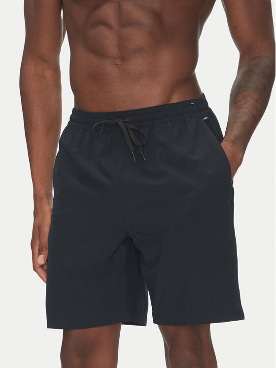 Quiksilver Szorty kąpielowe Taxer Amphibian 18 EQYHY03883 Czarny Regular Fit