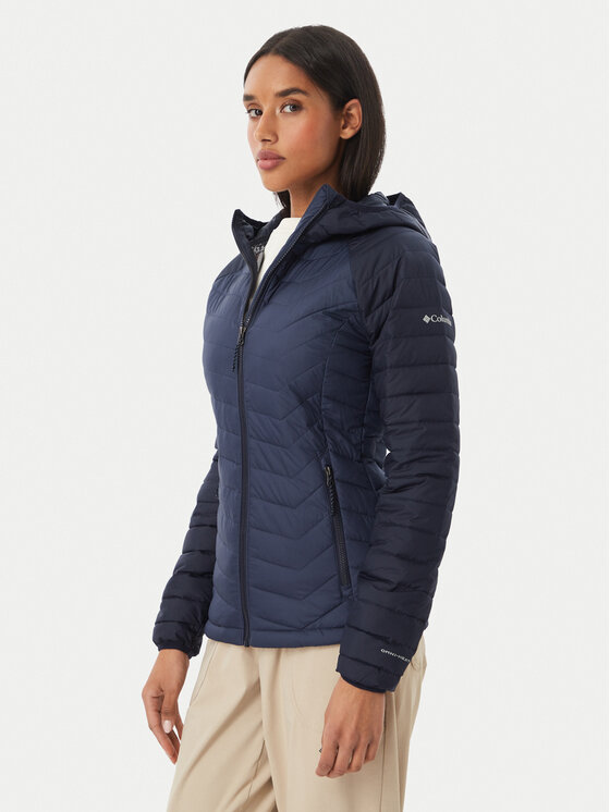 Columbia Kurtka przejściowa Powder Lite 1699071 Granatowy Slim Fit