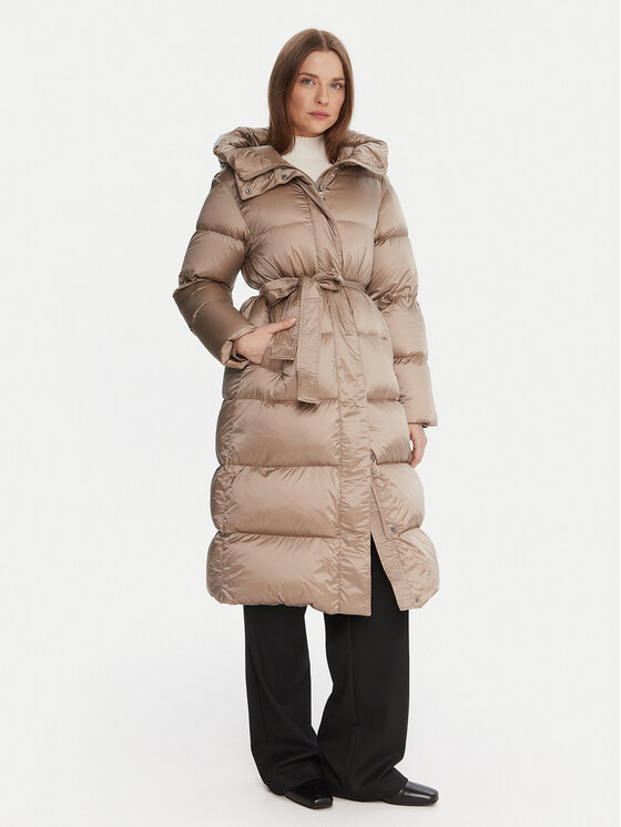 Hetregó Kurtka zimowa Karen 8P605 25WD02 Beżowy Regular Fit
