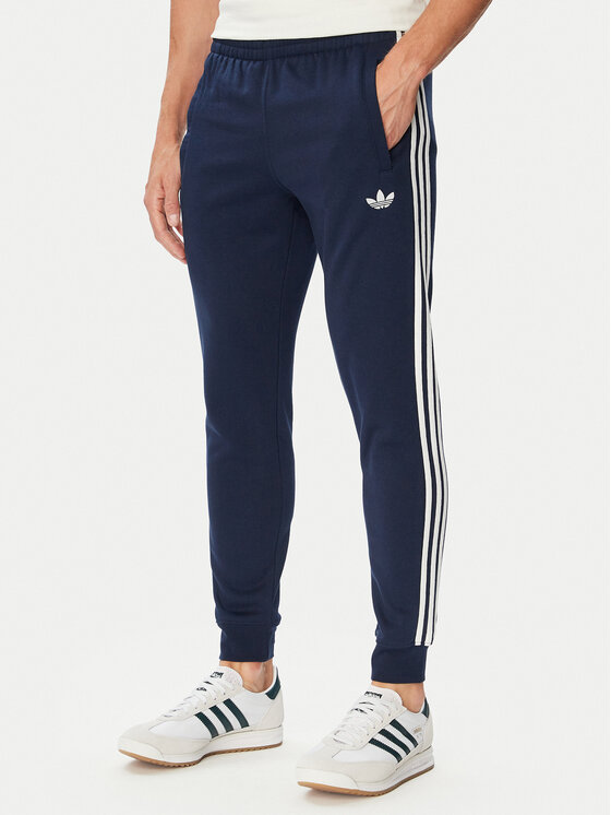 adidas Spodnie dresowe 3-Stripes Sweatjoggers KE1688 Granatowy Regular Fit