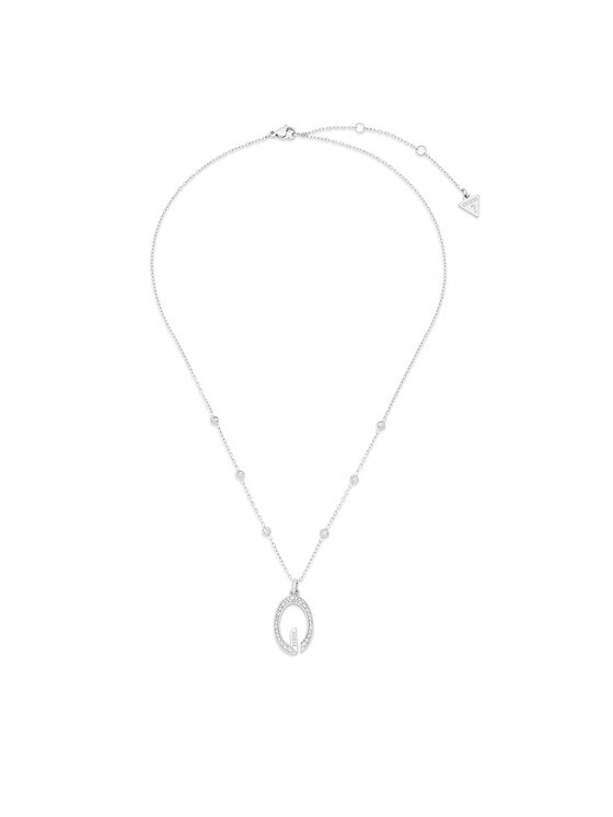 Guess Naszyjnik JUBN06 340JW Srebrny
