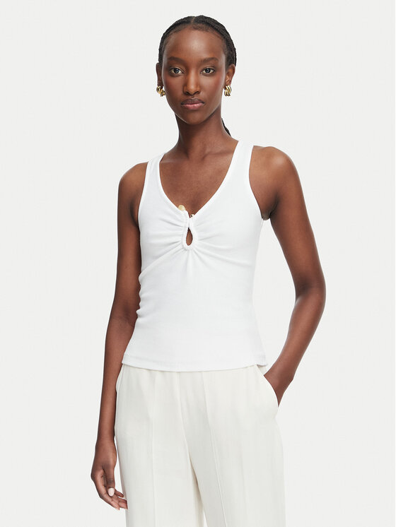 Bardot Top Mason 60462TB Biały Slim Fit