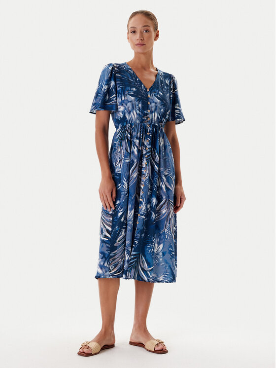 Tatuum Sukienka codzienna Detta T2509.193 Granatowy Regular Fit