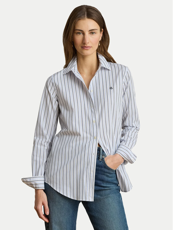 LAUREN RALPH LAUREN Koszula 200P13836001 Niebieski jasny Regular Fit