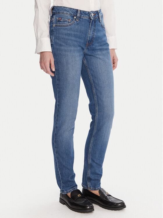 Tommy Hilfiger Jeansy WW0WW46721 Niebieski Slim Fit