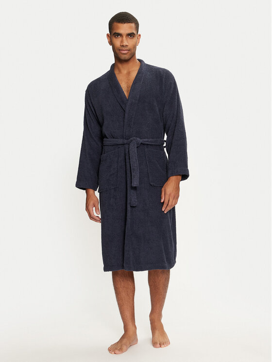 Jack & Jones Szlafrok 12243624 Granatowy
