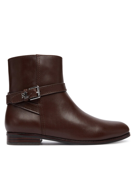 LAUREN RALPH LAUREN Botki Brooke II 802974382002 Brązowy