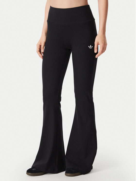 adidas Legginsy Essentials KR3600 Czarny Flared Leg