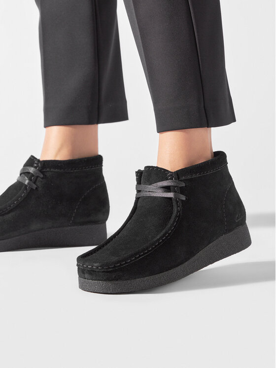 Clarks Trzewiki WallabeeEvoBt 261747434 Czarny
