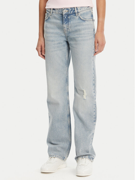 HUGO Jeansy Getali_B 50537425 Niebieski Straight Fit