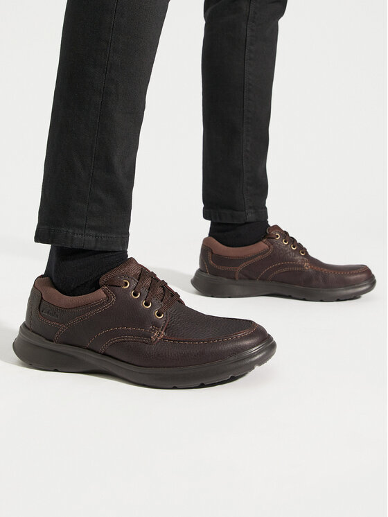 Clarks Półbuty Cotrell Edge 261198037 Brązowy