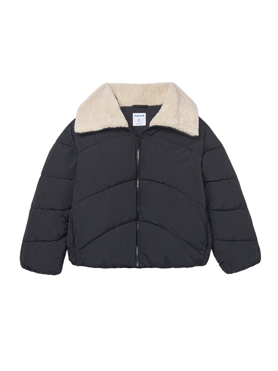 Mayoral Kurtka zimowa 7437 Czarny Regular Fit