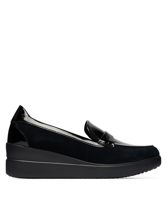 Geox Mokasyny D Stardust D6630A 022HH C9999 Czarny