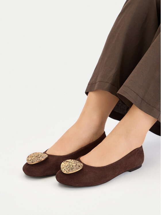 MEXX Baleriny EO-90183-1 Brązowy