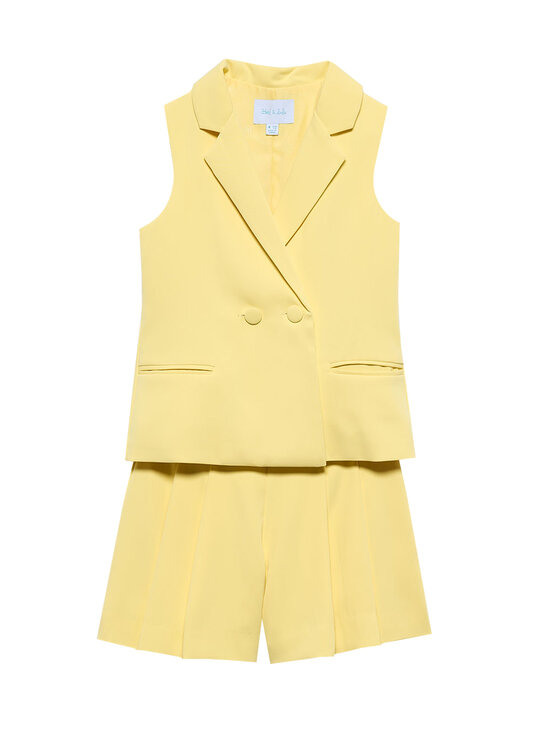 Abel & Lula Komplet dziecięcy 5287 Żółty Regular Fit
