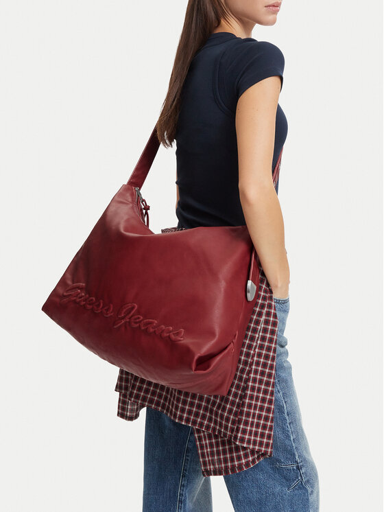 Guess Jeans Torebka CEO-GUESS-XC-007-10 Czerwony ciemny