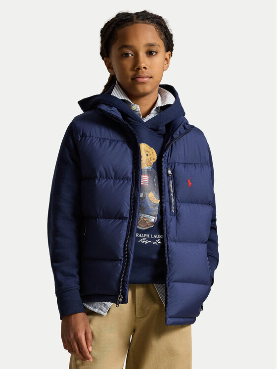 Polo Ralph Lauren Bezrękawnik 323969863002 Granatowy Regular Fit