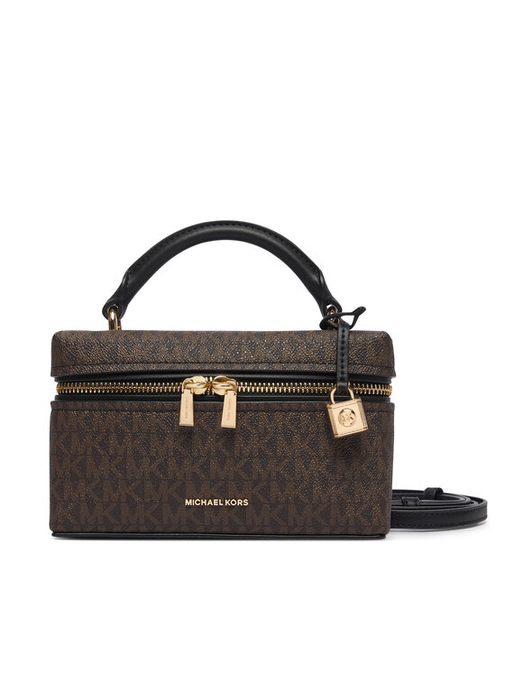MICHAEL Michael Kors Torebka Jana 32F5GQ1C0B Brązowy ciemny