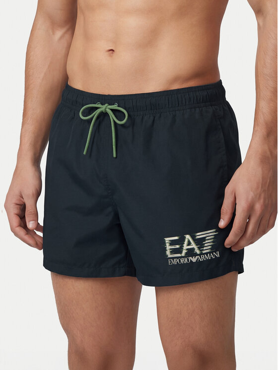 EA7 Emporio Armani Szorty kąpielowe 7M001678 AF21069 UB102 Granatowy Regular Fit
