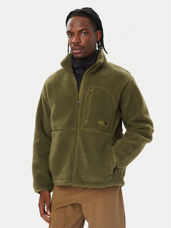 The North Face Kurtka przejściowa Extreme Pile 2 NF0A8KQX Zielony ciemny Regular Fit