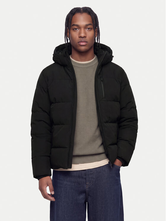 Jack & Jones Kurtka zimowa Obecks 12298858 Czarny Regular Fit