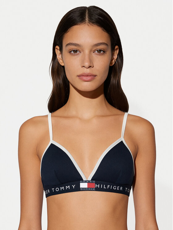Tommy Hilfiger Biustonosz braletka UW0UW06271 Granatowy