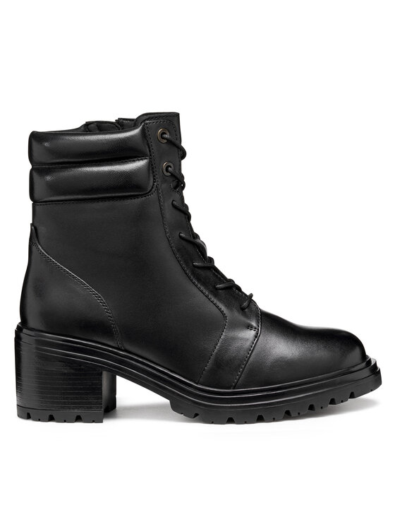 Geox Trzewiki D Damiana D56QCC 043TU C9999 Czarny