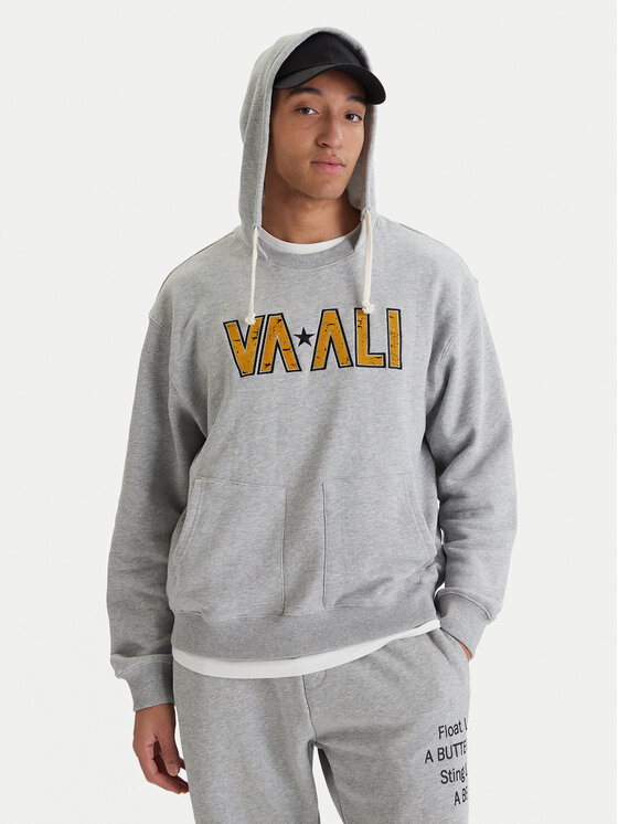 RVCA Bluza Va X Ali 23A413500 Szary Regular Fit