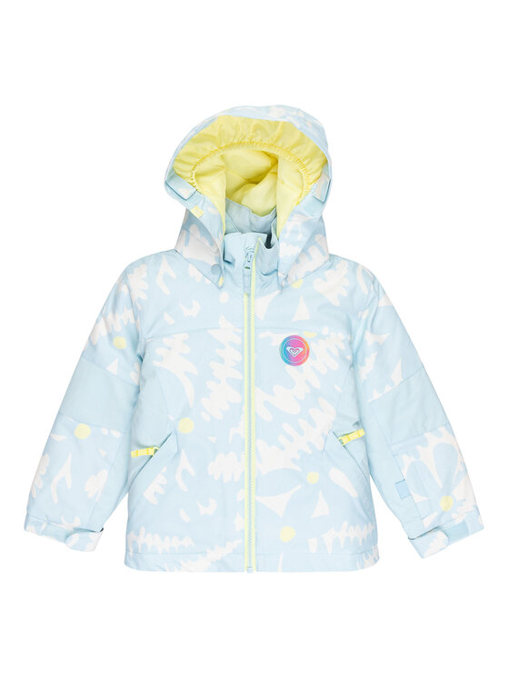 Roxy Kurtka narciarska Snowy Tale ERLTJ03026 Błękitny Regular Fit