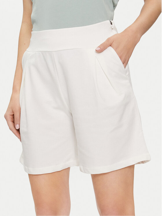 CMP Szorty sportowe 34D5636 Écru Regular Fit