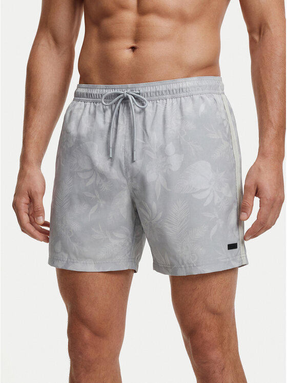 BOSS Szorty kąpielowe Alain 50540089 Szary Regular Fit