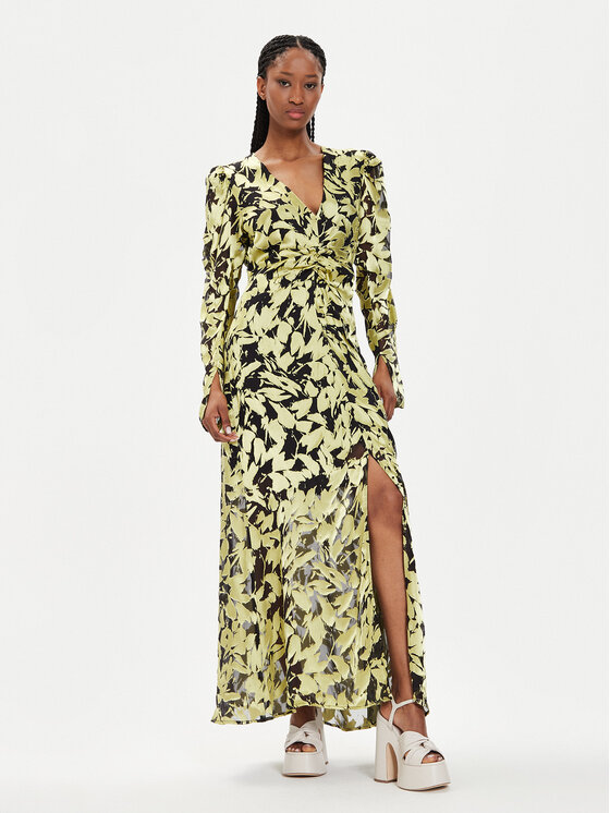 Gestuz Sukienka letnia Sikura 10908863 Zielony Relaxed Fit