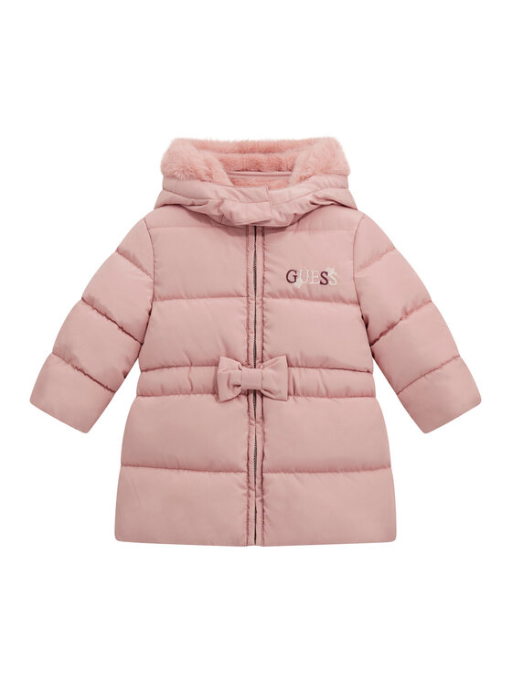 Guess Kurtka zimowa A5BL02 WB240 Różowy Regular Fit