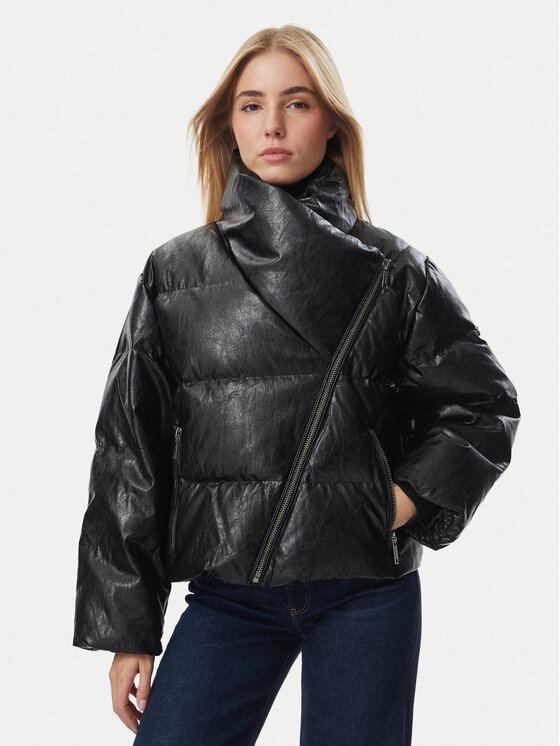 MICHAEL Michael Kors Kurtka puchowa MF620M7HJ4 Czarny Regular Fit