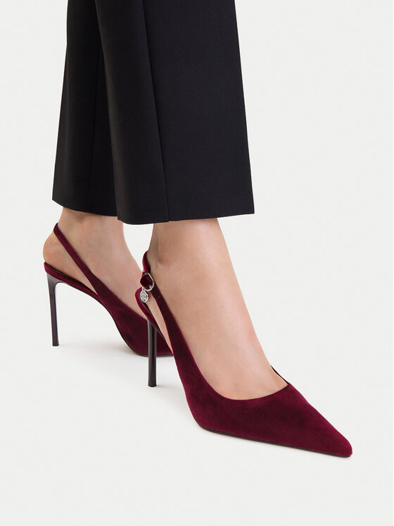 Nine West Szpilki EO-TS6384-02 Bordowy